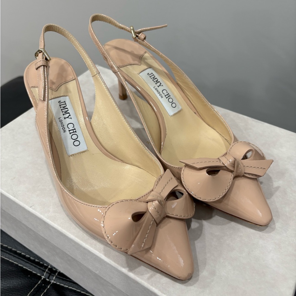 Authentic Jimmy Choo Blare Slingback Size 36